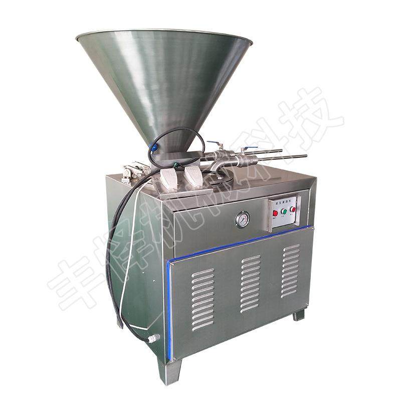 牛肉粒肠灌肠机连续式火腿肠加工设备商用糯米肠液压灌肠机,淘宝优惠券,粉丝福利购,淘宝优惠卷