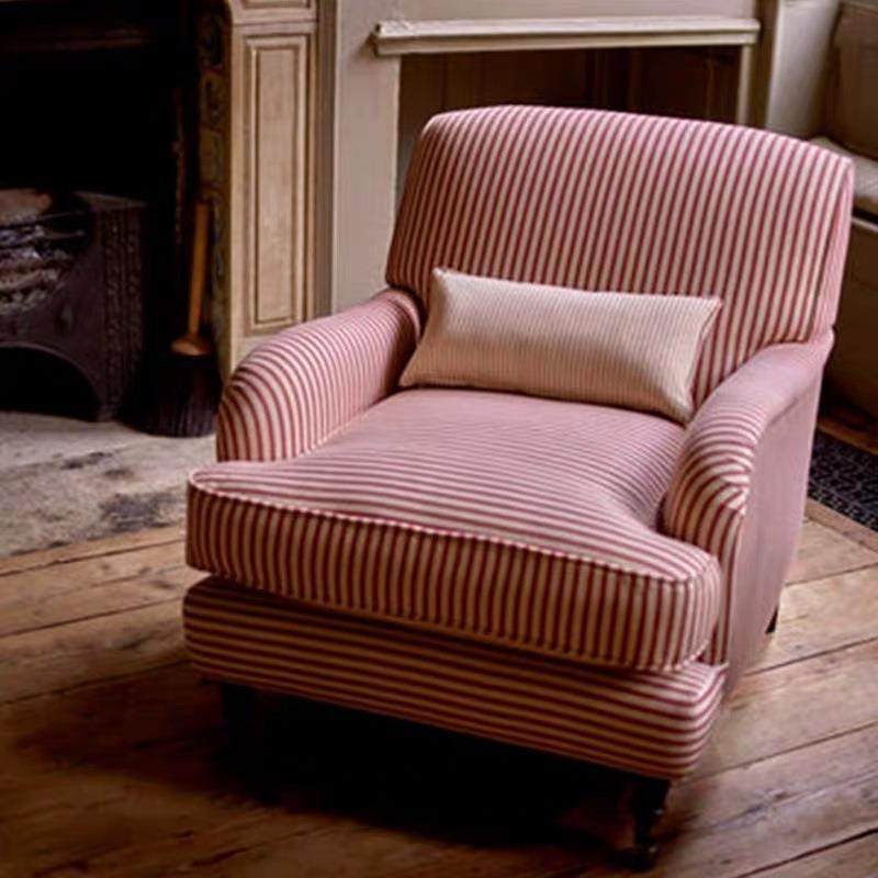 法式复古布艺三人沙发现代中古高背美式轻奢小户型客厅民宿摄影组,淘宝优惠券,粉丝福利购,淘宝优惠卷