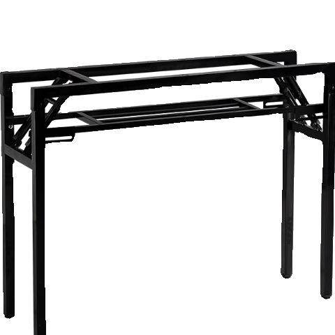 #折叠桌架子长条桌支架双层单层铁架桌子腿折叠铁艺桌架简约白色,淘宝优惠券,粉丝福利购,淘宝优惠卷