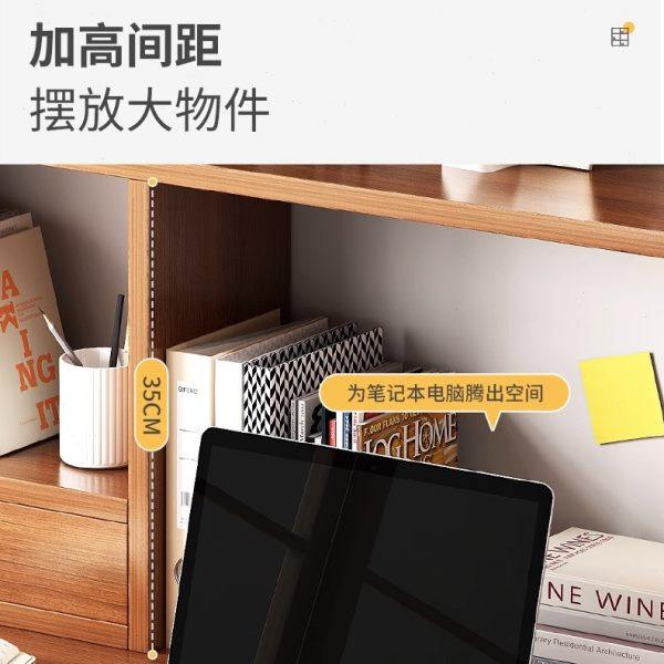 Bookshelf Desktop Storage Shelf Student Desk Storage Shelf Household Living Room Multi-layer Small Cabinet Simple Bookcase