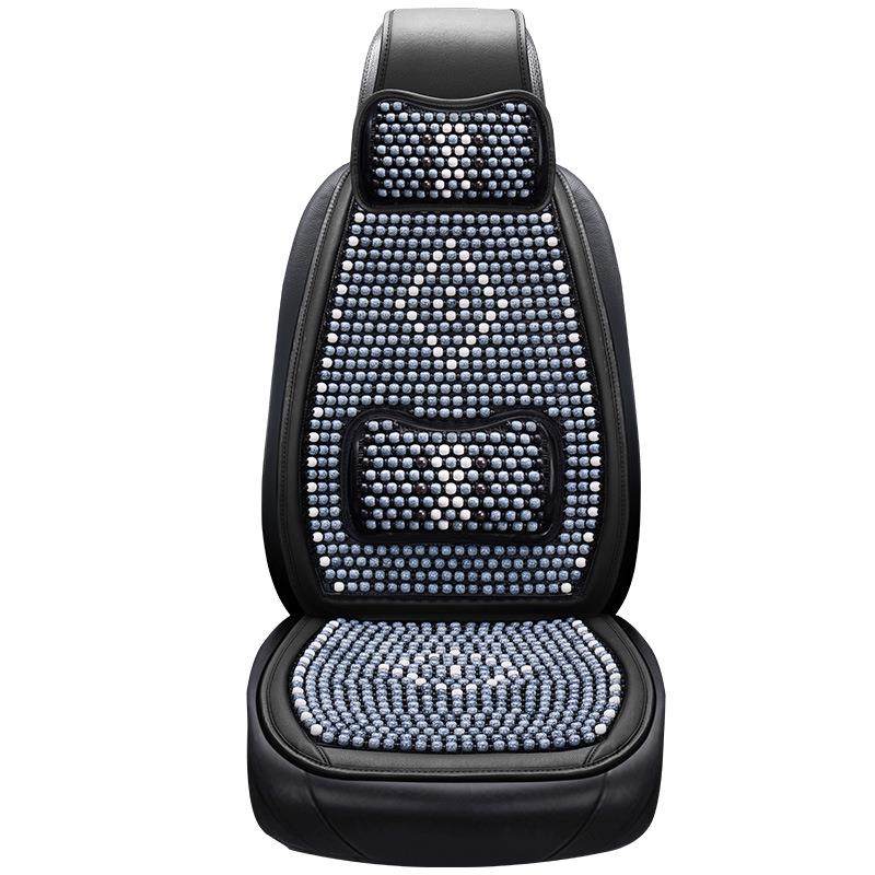 新款夏季高级感木珠汽车坐垫连体单座珠子凉垫驾驶座单个按摩座垫,淘宝优惠券,粉丝福利购,淘宝优惠卷