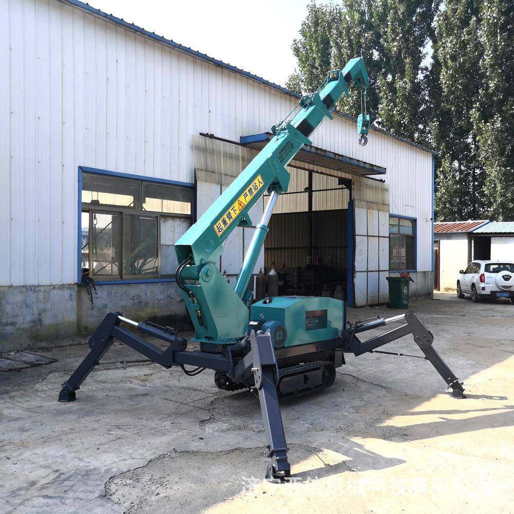 遥控行走履带蜘蛛吊多功能液压蜘蛛吊8吨履带蜘蛛随车吊,淘宝优惠券,粉丝福利购,淘宝优惠卷