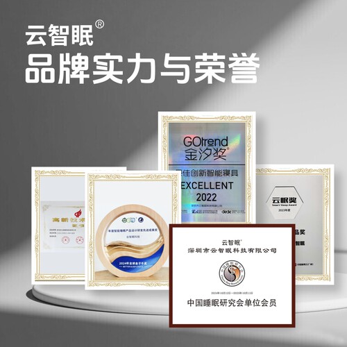 云智眠智能枕深度睡眠枕头助眠睡觉专用深睡慢回弹记忆棉枕头 - 图3