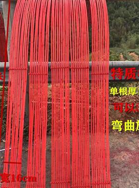 彩色竹编竹排手工制作展厅装饰