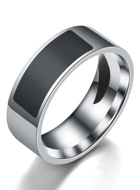 极速戒指指环个性男钛钢食指潮nfc智能男士手机S标签穿戴时尚戒单