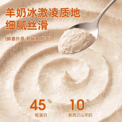 miso羊奶冰淇淋猫主食罐头奶糕小银罐成猫幼猫营养补水湿粮猫零食 - 图0