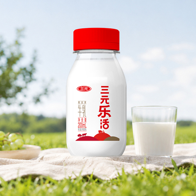 三元乐活200ml*10瓶+极致A2鲜牛奶240ml*4瓶生牛乳早餐牛奶低温奶