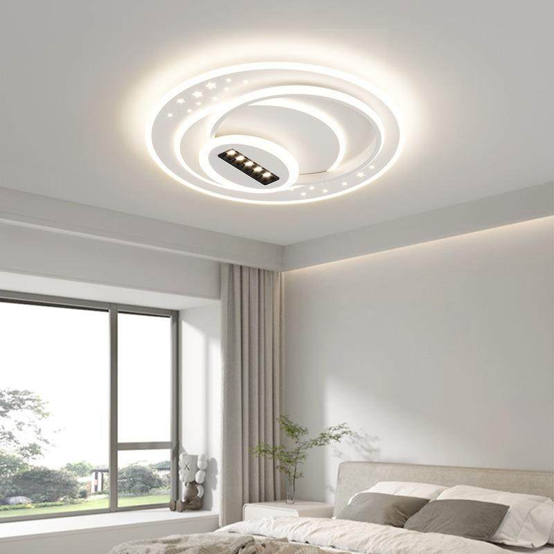 客厅大灯简约现代白色极简高级感新款奶油风卧室网红餐厅吸顶灯具,淘宝优惠券,粉丝福利购,淘宝优惠卷