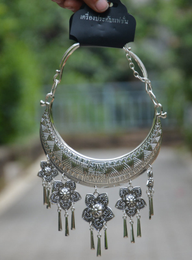 民族风特色少数儿童藏银