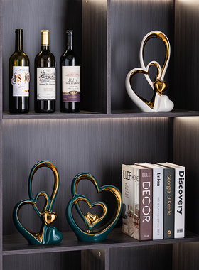 极速抽象艺术办公室玄关客厅酒柜电视G柜装饰摆饰新房搬家乔迁新