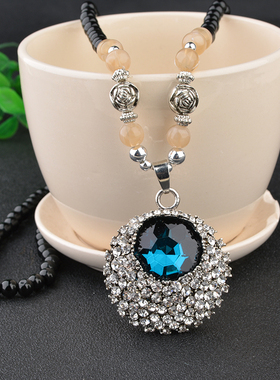 极速胸前挂件挂链搭项链毛衣挂饰休闲女J百送挂绳时尚潮流外套高