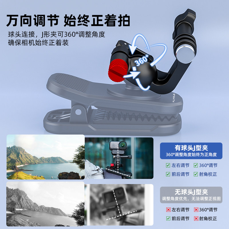 Flymile applicable shadow stone GOUltra backpack clip