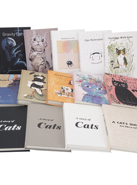 猫咖装饰书道具 样板房儿童房真书摆件  样板间女孩房陈列饰品