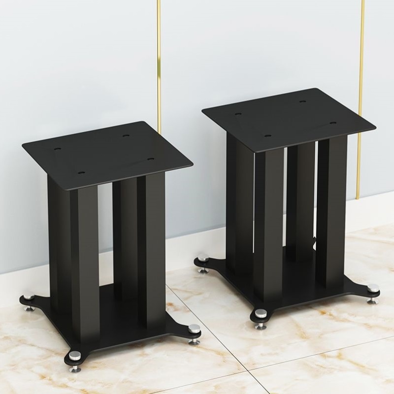 Audio tripod metal drop subway bracket speaker bracket professional bookshelf surround stage audio and video equipment rack