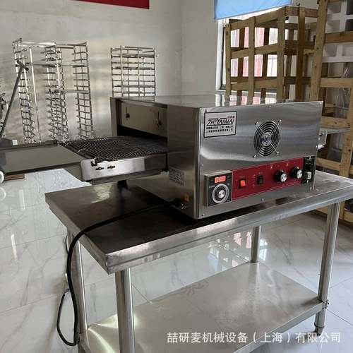 商用快速烘烤箱 链式电热/燃气烤炉 汉堡比萨饼胚履带式烤箱 - 图2