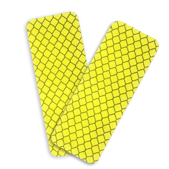 Electric vehicle motorcycle rear reflective warning sticker at night