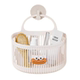 Cute hole-free wall-mounted multifunctional storage basket