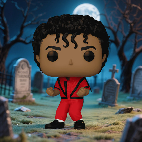 Funko迈克尔杰克逊 与你共舞 颤栗 比利珍MJ周边手办摆件公仔礼物 - 图1