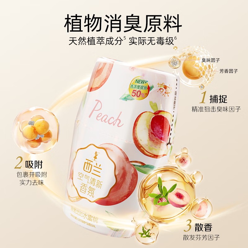 西兰空气清新剂卧室持久留香厕所卫生间除味室内除异味酒店家用装
