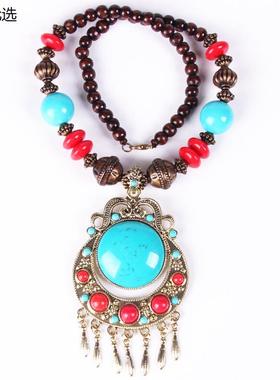 藏族服饰配件民族风项链