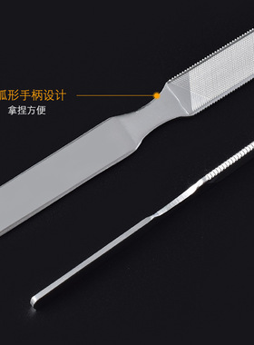 不锈钢指甲锉修甲工具