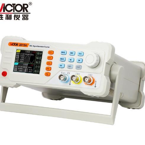 胜利VC2015H双通道函数任意波形信号发生器扫频测频信号频率 - 图0