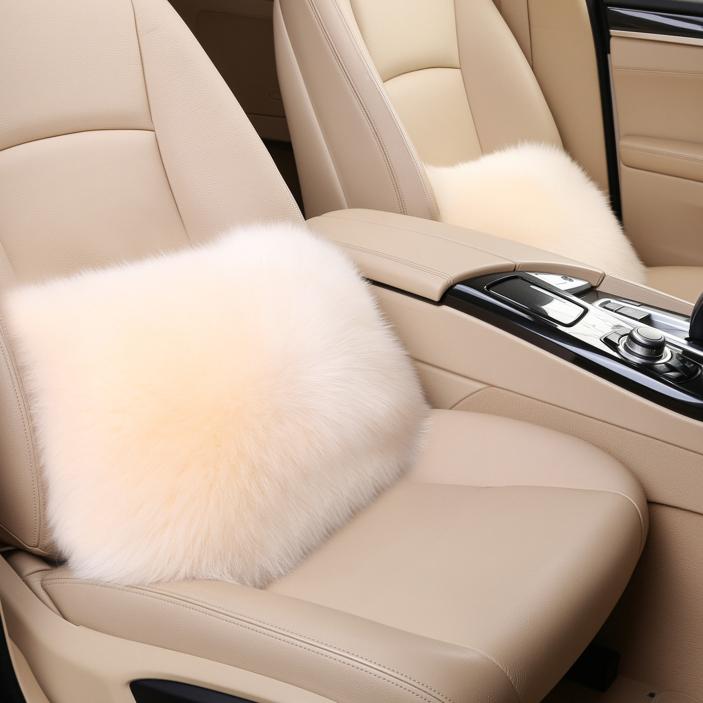 汽车腰靠冬季汽车羊毛腰垫靠背一体式座椅靠垫腰托腰垫腰枕腰靠垫,淘宝优惠券,粉丝福利购,淘宝优惠卷