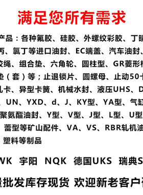 NQK进口 TC骨架油封30*42/45/48/50/52/54*5/6/7/8/10/12丁晴橡胶