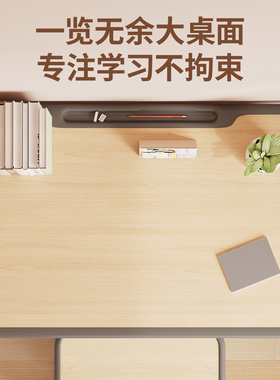 儿童学习桌学校同款小学生家用写字桌椅套装学生作业专用课桌书桌