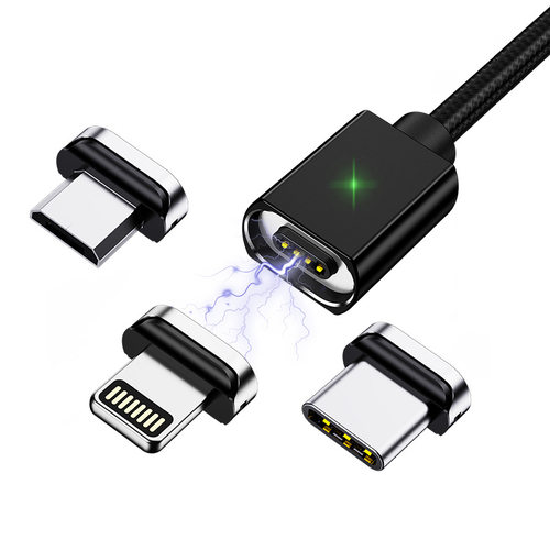 佐梵希5A超级快充磁吸数据线适用苹果华为荣耀一加小米oppo安卓vivo手机Type-C平板iPad车载强磁闪充充电器线 - 图3