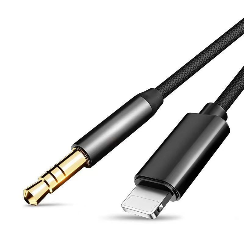 佐梵希适用苹果AUX音频线iPhone14转3.5mm音频接口手机连接音响车载耳机音箱听歌导航无杂音车载对接输出线