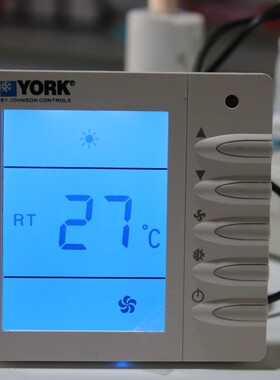 开利中央空调液晶温控器温控开关温度控制器空调面板TMS710S触控