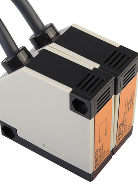 红外对射型光电开关E3JK-5DM1/5L感应开关传感器交直流通用12-220