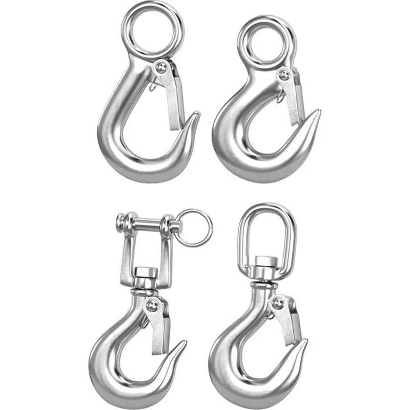 304不锈钢货钩吊钩拉钩抓钩定向旋转环挂钩承重钩葫芦吊钩起重钩,淘宝优惠券,粉丝福利购,淘宝优惠卷