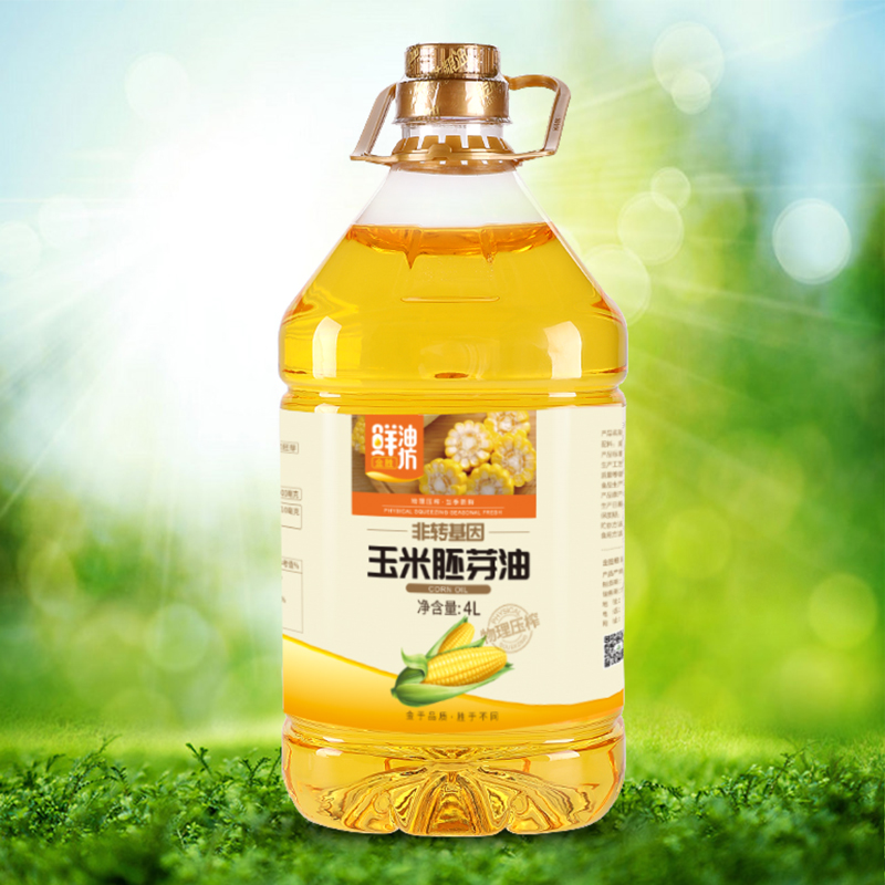 金胜非转玉米油4L 家用桶装食用油