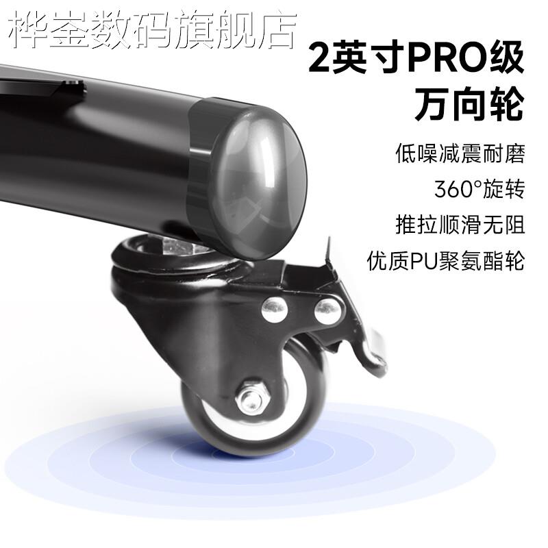 桦崟NB电视落地可移动支 架 AVA1500-60-1P电视机移动支 架 AVA1800-70-1P摆件饰品 - 图3