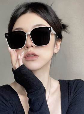 女士墨镜2025新款潮高级感网红素颜大框遮阳防紫外线偏光太阳眼镜
