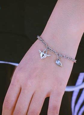 手链闺蜜双人超仙闺蜜手链二人闺蜜手链二人磁吸网红闺蜜手链古风