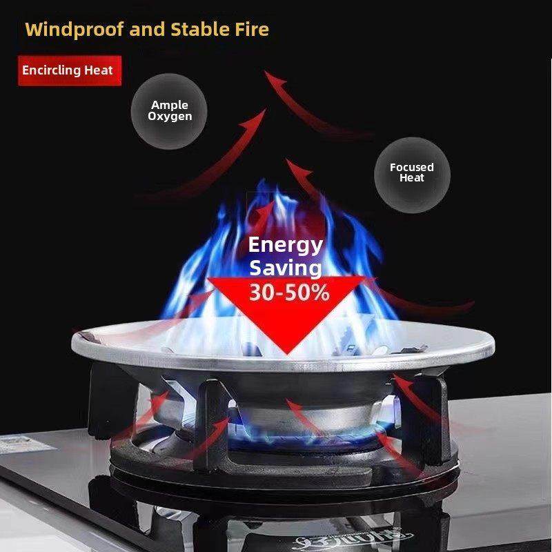 燃气灶防风罩防滑支架铸铁集火家用节能通用挡风玻璃集能圆盘炉立,淘宝优惠券,粉丝福利购,淘宝优惠卷