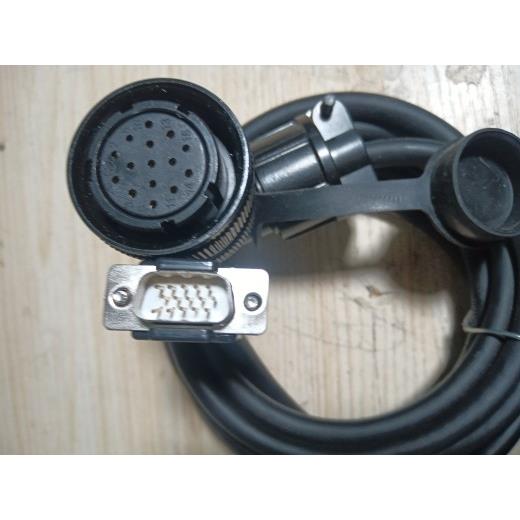 HOUSINE欧信HD1/HD2/HD3伺服电机编码器线 BZXY-150A-2通用DB15针 - 图0