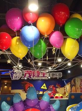 玻璃钢彷真气球装饰店铺吊挂氛围装饰道具橱窗美陈场景布置使用