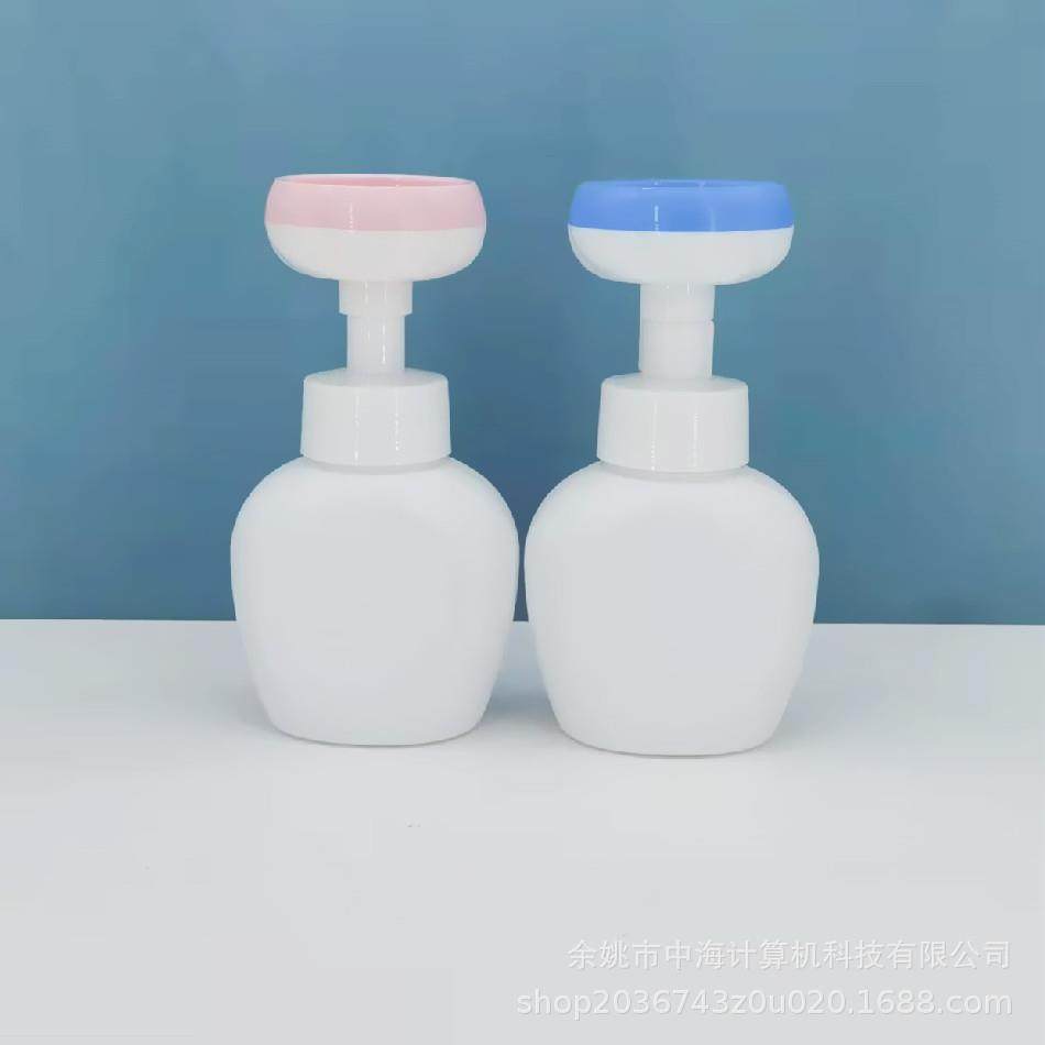 250-300ml花朵起泡瓶塑料瓶花型泡泡洗手液瓶分装瓶可印刷,淘宝优惠券,粉丝福利购,淘宝优惠卷