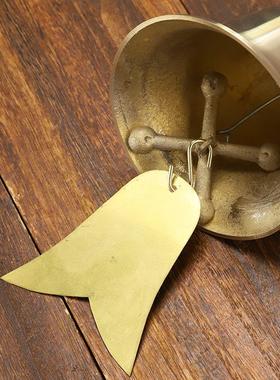 厂家铜风铃挂饰寺庙大小铜钟上课提醒风铃挂件铜器工艺品