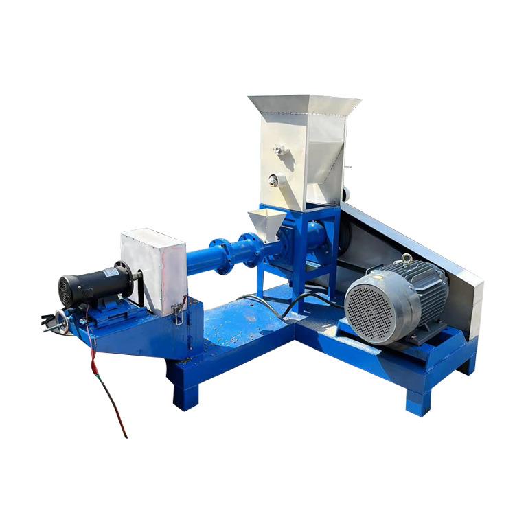 三相电漂浮水产饲料膨化机宠物狗粮猫粮造粒机水产鱼饲料颗粒机 - 图3