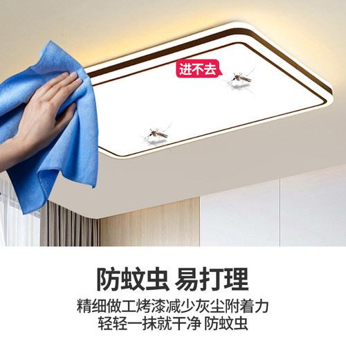 主卧室LED吸顶灯客厅房间餐厅中山灯具大全2026新款现代简约大气 - 图0