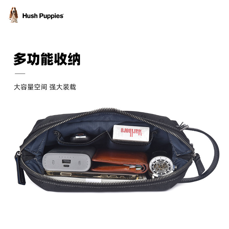 暇步士手包男手抓包帆布手拿包手袋2025新款包包男休闲牛津包潮流,淘宝优惠券,粉丝福利购,淘宝优惠卷