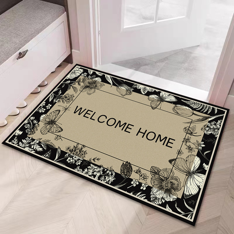 小香风70*100cm入户门垫轻奢简约防滑吸水可裁剪地毯浴室垫厨房垫,淘宝优惠券,粉丝福利购,淘宝优惠卷
