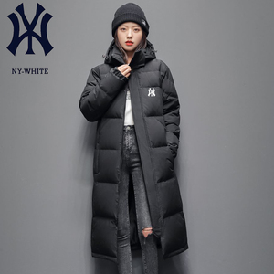【NY-White】加厚保暖连帽羽绒服