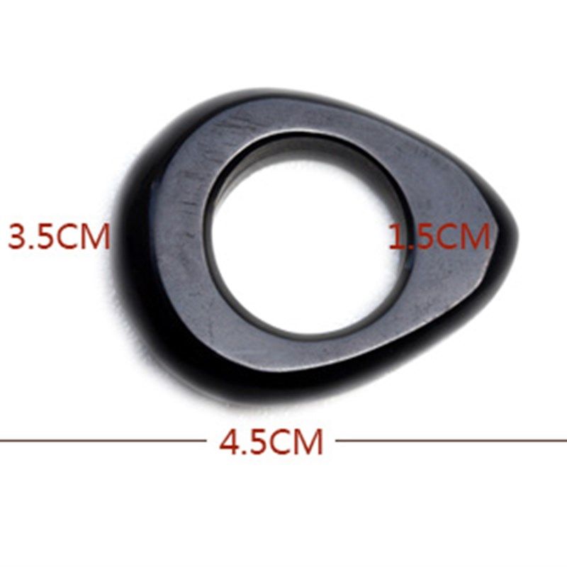 黑水牛角按摩戒指手指环式足底点穴器脚底足疗环保健全身经络穴位,淘宝优惠券,粉丝福利购,淘宝优惠卷