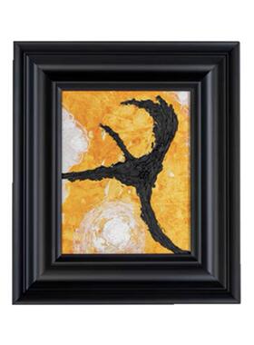 现代简约茶几老钱风装饰画几何摆件样板间酒店艺术挂画相框摆台